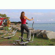 Vélo elliptique inox - Équipement de fitness extérieur résistant à la rouille en inox 316 - Gamme Inox Vélo elliptique inox - Équipement de fitness extérieur résistant à la rouille en inox 316 - Gamme Inox