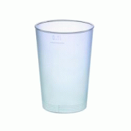 Packnwood FHC - Gobelet plastique PP réutilisable "Optimal" - 120 ml - Transparent - Lot de 1400 pièces - Compatible micro-ondes et congélateur Packnwood FHC - Gobelet plastique PP réutilisable "Optimal" - 120 ml - Transparent - Lot de 1400 pièces - Compatible micro-ondes et congélateur