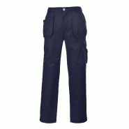 Portwest Pantalon Slate poches holster Tall Pantalon Slate poches holster Marine Tall 2XL - FR(54) - UK(44) - 54 bleu multi-matériau KS15NATXXL