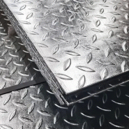 Tôles larmées galvanisées - 1000 x 2000