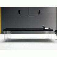 Table de réunion design pieds verre Table de réunion design pieds verre