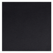 Thouy Serviettes en soft aspect tissu noir 40 x 40 cm x50 - 3701114802005