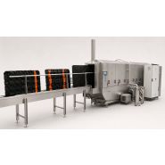 Tunnel de lavage modulaire pour palettes et thermoformes CROM - TLT4