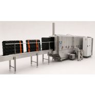 Tunnel de lavage modulaire pour palettes et thermoformes CROM - TLT4