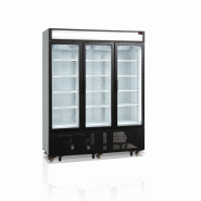 Vitrine réfrigérée verticale 3 portes AURA - froid positif ventilé, 1233L, 1m60 x 0.73m x 2m07, ETEF FSC1600H