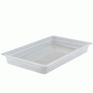 Bac GN 1/1 polypropylène  P10cm 13 L