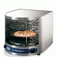 Four à bruschetta inox - 2 grilles rotatives - Puissance 3,3 kW - Dimensions compactes Four à bruschetta inox - 2 grilles rotatives - Puissance 3,3 kW - Dimensions compactes