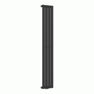 Helloshop26 - Radiateur à panneau design plat 540 watts acier 160 x 30 cm noir 03_0010453 - noir acier 3000225228736
