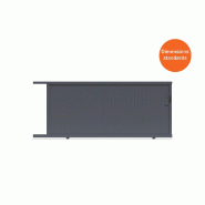Portail coulissant standard plein - 3000 / 1780_0