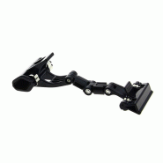 Porte étiquette plastique noir 5.5x18 - Porte étiquette plastique noir 5.5x18 -