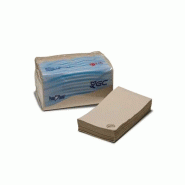 Serviettes 30x40 1/6 2Fls Recyclé Nature P&P 2x150un - 651T222002.2