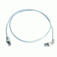 Telegärtner cordon s/ftp cat.6a (iso/iec), mp8 fs500, lszh, 1x90°, 1:1 , blanc, 2 m_0