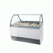 Vitrine ventilée pour glace MILLENNIUM LX18 (970 / 181 L) Blanc TEFCOLD
