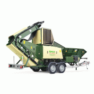 Broyeur forestier et déchets verts Negri R640