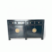 OPIUM OUTLET Asia Meubles Commode Buffet Armoire sideboard console chiffonnier 31196 bleu foncé asiatique chinois oriental entièrement monté - bleu OPIUM OUTLET Asia Meubles Commode Buffet Armoire sideboard console chiffonnier 31196 bleu foncé asiatique chinois oriental entièrement monté - bleu
