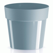 Prosperplast - Pot CUBE BASIC - 23,5x23,5x21,6 cm, gris clair - gris plastique polypropylène ZA3581