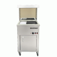 Réserve à frites chauffante sur coffre P550 CUISTANCE