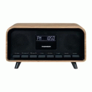 Radio Réveil - Thomson - Bluetooth - Dab - Gamme Vintage Cosy - 3499550389708 Radio Réveil - Thomson - Bluetooth - Dab - Gamme Vintage Cosy - 3499550389708