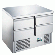 Saladette réfrigérée dessus inox - 4 tiroirs GN 1/1 | Afi - AAS901-4D