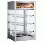Vitrine chauffante vitrée 97L Combisteel