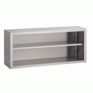 Armoire murale ouverte Inox 430 FABRINOX (Longueur : 2100 , Profondeur : 600) - Longueur:2100,Profondeur:600_0