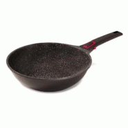 BAUMALU B Poêle wok granit Pro céramique 30 cm - Noir Autre Fonte Aluminium Baumalu - 3216383866097 BAUMALU B Poêle wok granit Pro céramique 30 cm - Noir Autre Fonte Aluminium Baumalu - 3216383866097
