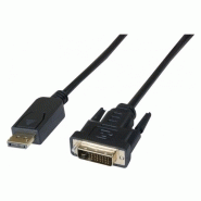 Dacomex sachet cordon displayport 1.1 vers dvi-d - 1,8 m 194024