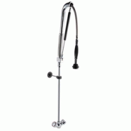 Douchette monotrou extensible avec 2 vannes mélangeuses PREMIUM