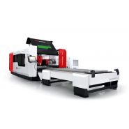 Dynamicline fiber - machine de découpe laser 2d - tci cutting - plus productive