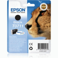 EPSON T0711 / Guépard - Cartouche d'encre DuraBrite Ultra noire authentique - 8715946360300