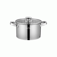 Faitout 20x12cm avec couvercle tous feux dont induction Engelberg Collection Acier  SH-EC20 usage non-intensif Swiss Haus - 5407011642550