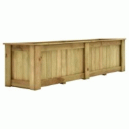 Helloshop26 - Jardinière surélevée fleurs plantes 196 cm bois de pin imprégné 02_0000845 - 3000071781539 Helloshop26 - Jardinière surélevée fleurs plantes 196 cm bois de pin imprégné 02_0000845 - 3000071781539