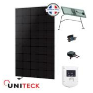 Kit solaire bateau uniteck 120w 12v mppt back-contact