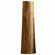 Lumisky Lampadaire d'extérieur solaire TECKA SMALL H120cm Bois Bois - marron 3666162011864