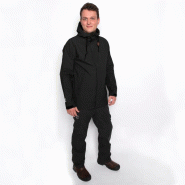 Pantalon de pluie unisexe - XXL - Imperméable et coupe-vent - Polyester recyclé - Référence 950645 - Marque FOREST_0