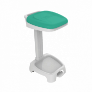 Porte sacs poubelles 120 litres avec couvercle blanc ou couleurs - PTSACCVVT-GL01_0