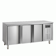 Snack Refroidisseur de comptoir 3 portes SS304 - 345 L | DB201S | Tefcold - SK6310