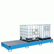 Bac de rétention acier - Capacité de rétention 1160 L
