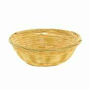 Corbeille à pain bambou Chine Ø18x6cm Lot de 6 - Corbeille à pain bambou Chine Ø18x6cm Lot de 6 -