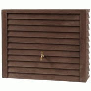 Cuve décorative woody - 350 l - bois foncé