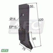 Dent de semoir carbure Amazone A0436867 - 1.5 kg - Plaquettes carbure bombées_0