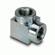 FZ1610, High Pressure Fitting, Elbow, 700 bar Maximum Operating Pressure, Connection from 3/8" NPTF Female to 3/8" NPTF Female