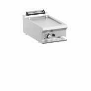 Plaque a snack professionnel a gaz plaque lisee 33x54 a poser domin... - PFTBG74TL