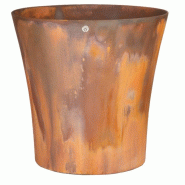 Pot géant rond simple - Capacité 300 ou 650 L - Polyéthylène - Résistant aux UV et aux chocs Pot géant rond simple - Capacité 300 ou 650 L - Polyéthylène - Résistant aux UV et aux chocs