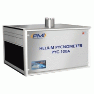 Pycnometre gaz hélium automatique : pyc-100a