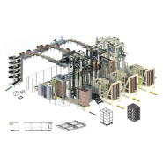 Système de palettisation centralisée à couche - HELPRC6