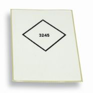 Un3245 - etiquettes médicales et pharmaceutiques - daklapack - blanc