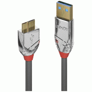 Câble USB LINDY USB 3.2 Gen1 (USB 3.0 / USB 3.1 Gen1) connecteurs USB-A et USB-Micro-B 2 m Gris 3 - 4002888366588