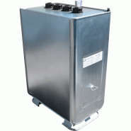 Cuve à fioul 1000L COMBI - double paroi en acier galvanisé et PEHD, sans pompe