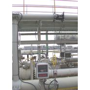 Débitmètre à ultrasons en poste fixe pour les gaz Débitmètre à ultrasons en poste fixe pour les gaz